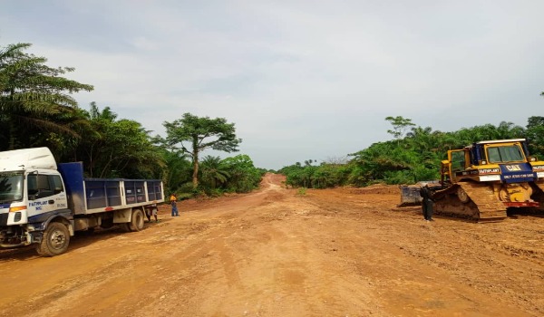 Otu kicks off construction of 29.87 kilometers Oban-Nsan road