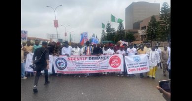 Niger Delta youths’ barricade NNPCL Towers in Abuja